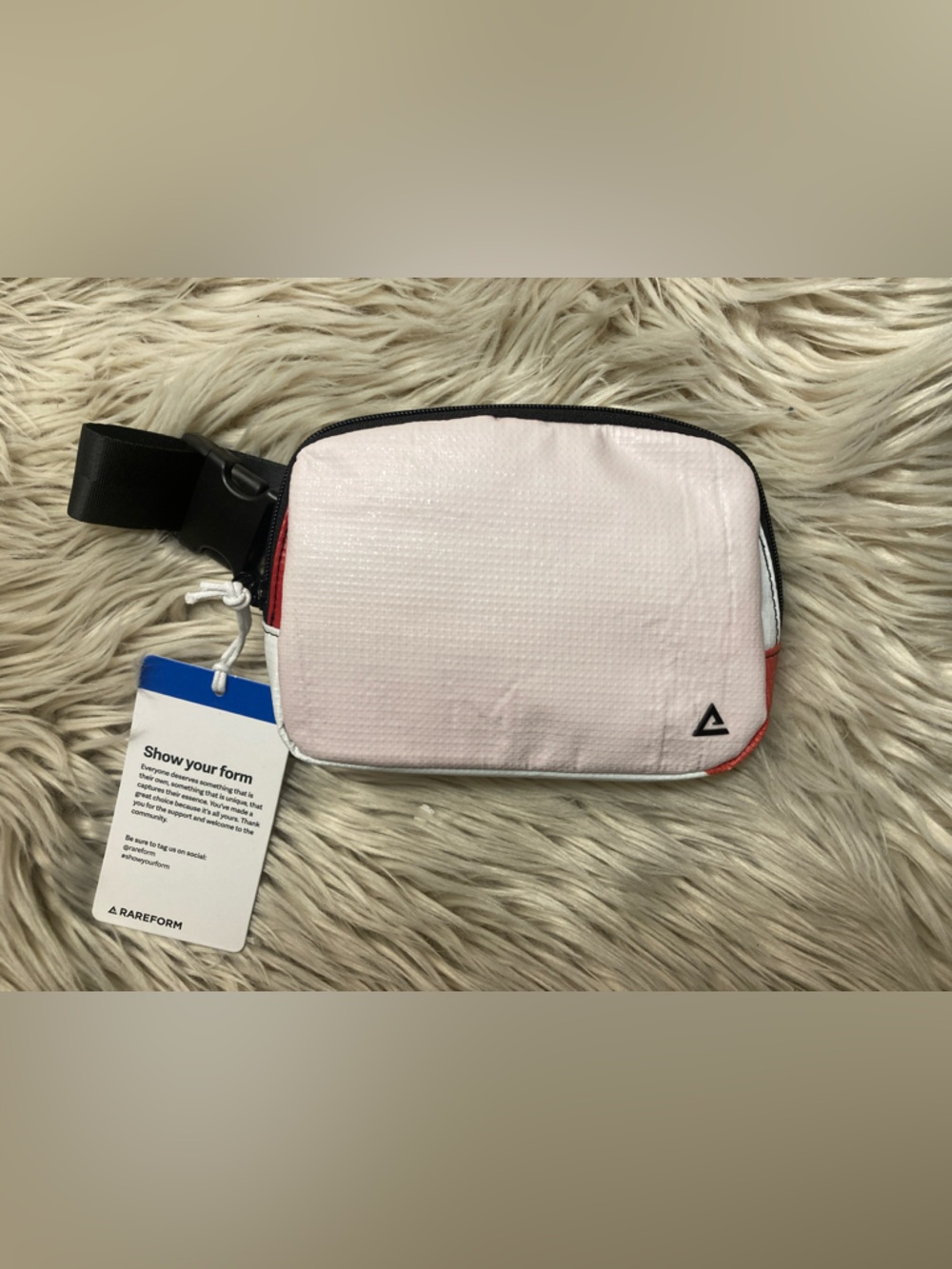 Rareform Pink Lightweight Crossbody Pouch